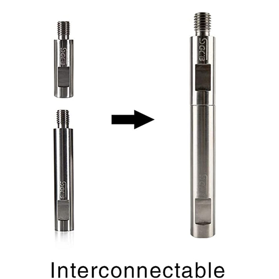 SGCB Ultra Stainless Steel Mini Rotary Extension Shaft Set of 3