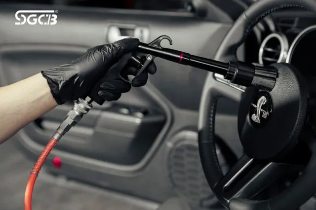 SGCB Interior Cleaning Gun – Adjustable Pressure, Durable PU Nozzle & Pulse Spray for Deep, Efficient Cleaning