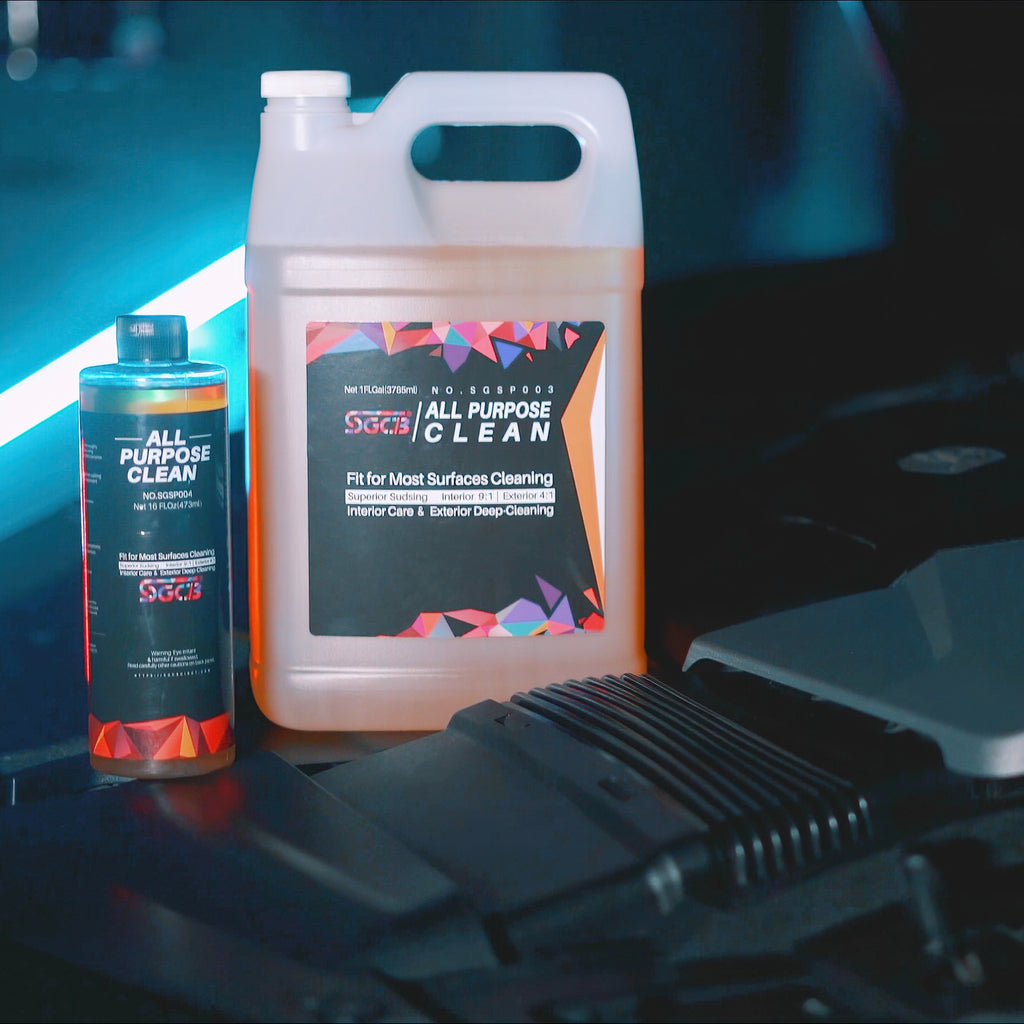 SGCB 1Gal Car All Purpose Clean, Autocare Cleaner Car MultiPurpose Cleaner, Pro Interior