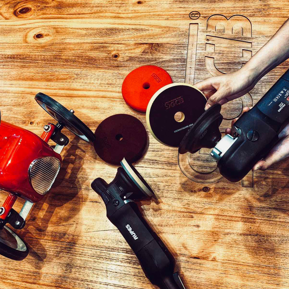 5'' RO Rotary Polisher Kit