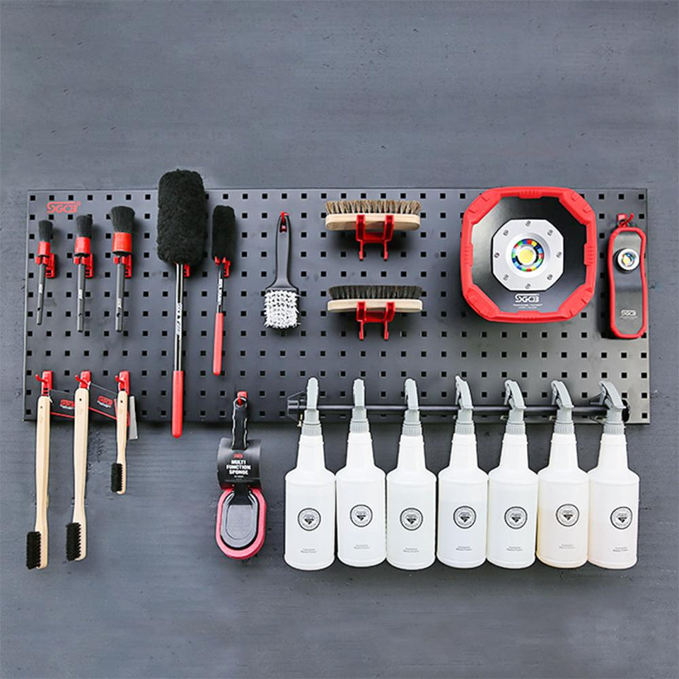 Metal Pegboard Panel Tool Organizer