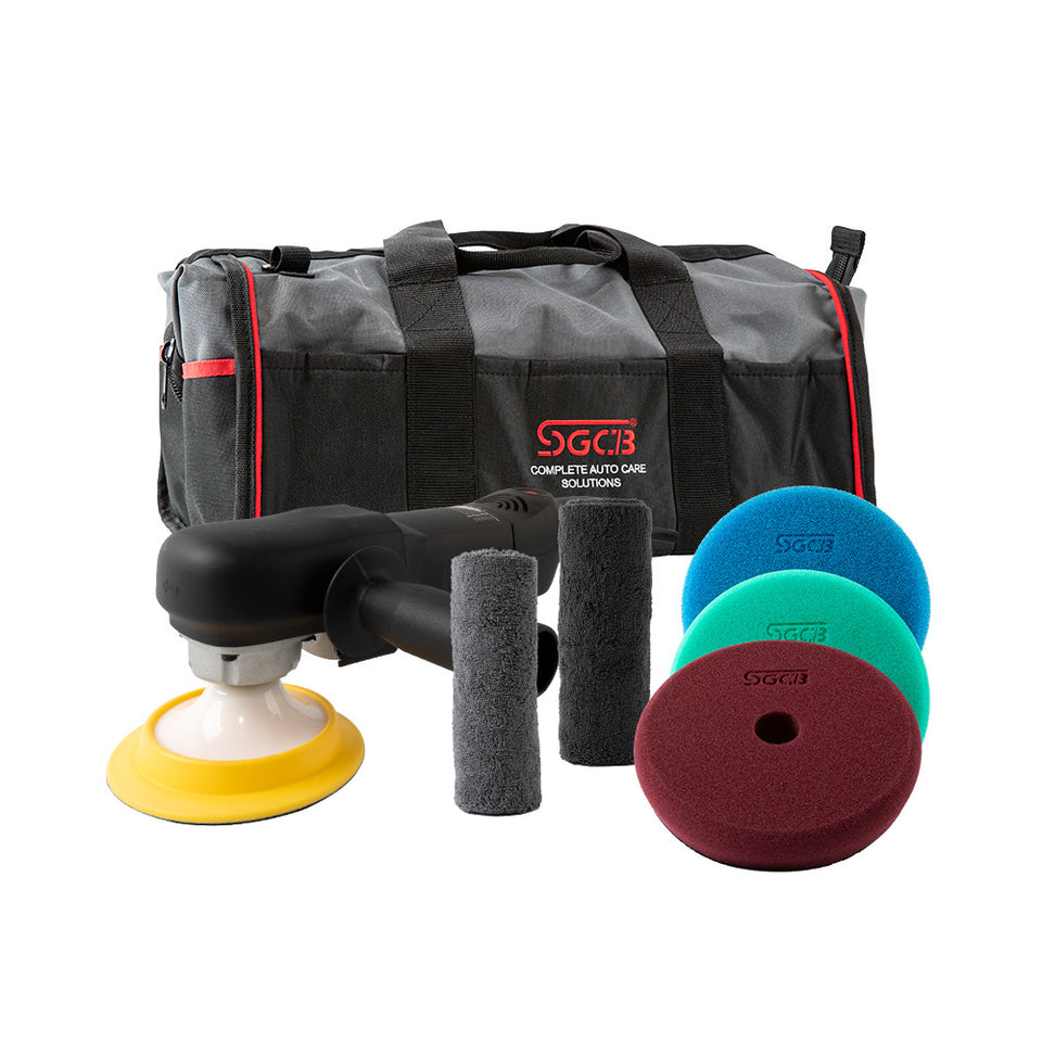 SGCB 5” RO Rotary Polisher Kit for Car Paint Compouding