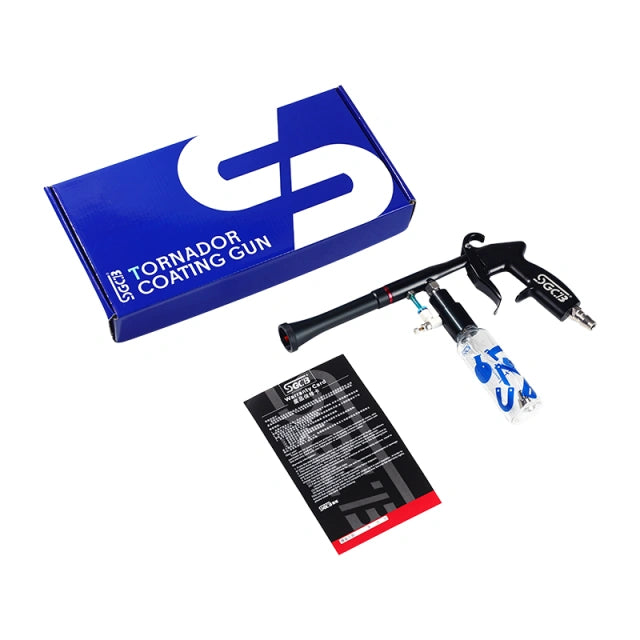 SGCB Coating Spray Gun – Precision Atomization & Rotating Airflow for Engine, Leather & Dashboard Finishing