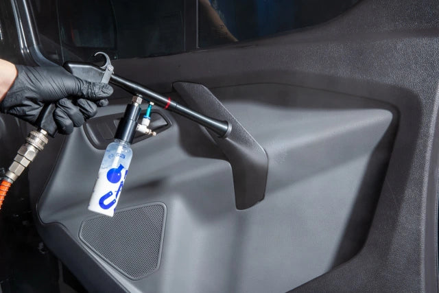 SGCB Coating Spray Gun – Precision Atomization & Rotating Airflow for Engine, Leather & Dashboard Finishing