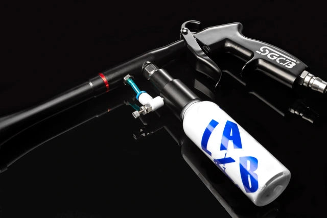 SGCB Coating Spray Gun – Precision Atomization & Rotating Airflow for Engine, Leather & Dashboard Finishing