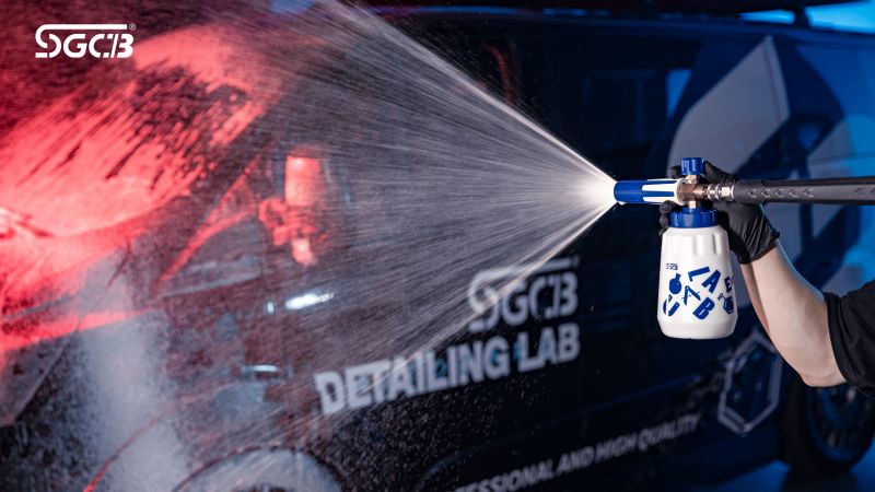 SGCB Pressure Car Washing Gun Foam Cannon Foam Gun Snow Lance Quick Release Connector Car Detailing