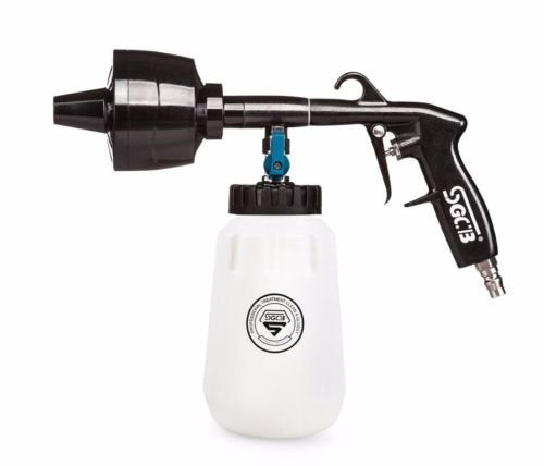 SGCB Foam Cannon Gun, 90 PSI Foam Blaster 1L Bottle Snow Mousse Foam Lance Adjustable Valve Pressure Washer Sprayer Car Foamer Gun With 1/4" Quick Cleaning Connector for Detailing Car Truck SUV Tool