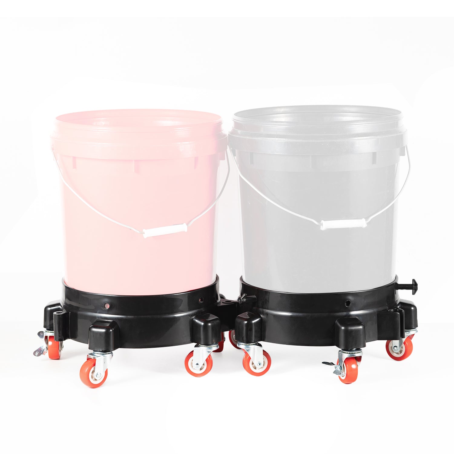 SGCB 12 Inch Removable Rolling Bucket Dolly for 4.4 Gal Bucket Car Was –  SGCB AUTOCARE