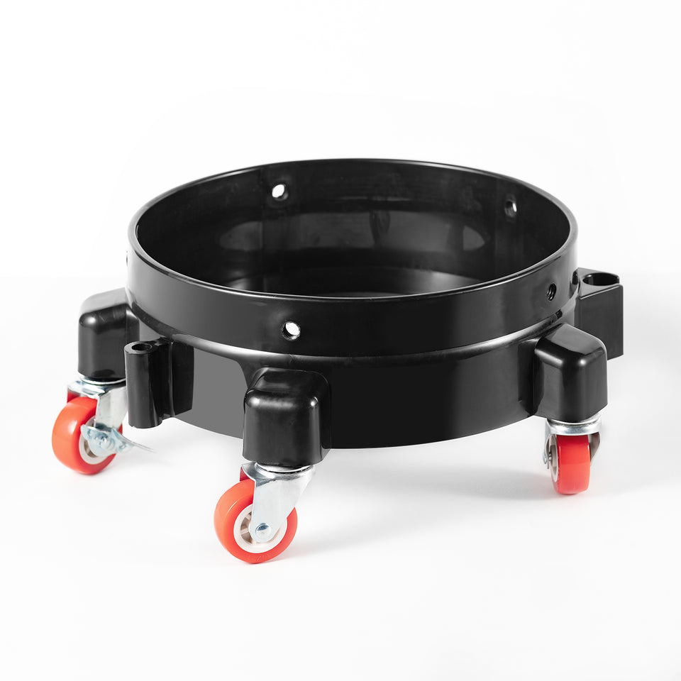 SGCB 12 Inch Removable Rolling Bucket Dolly for 4.4 Gal Bucket Car Wash System