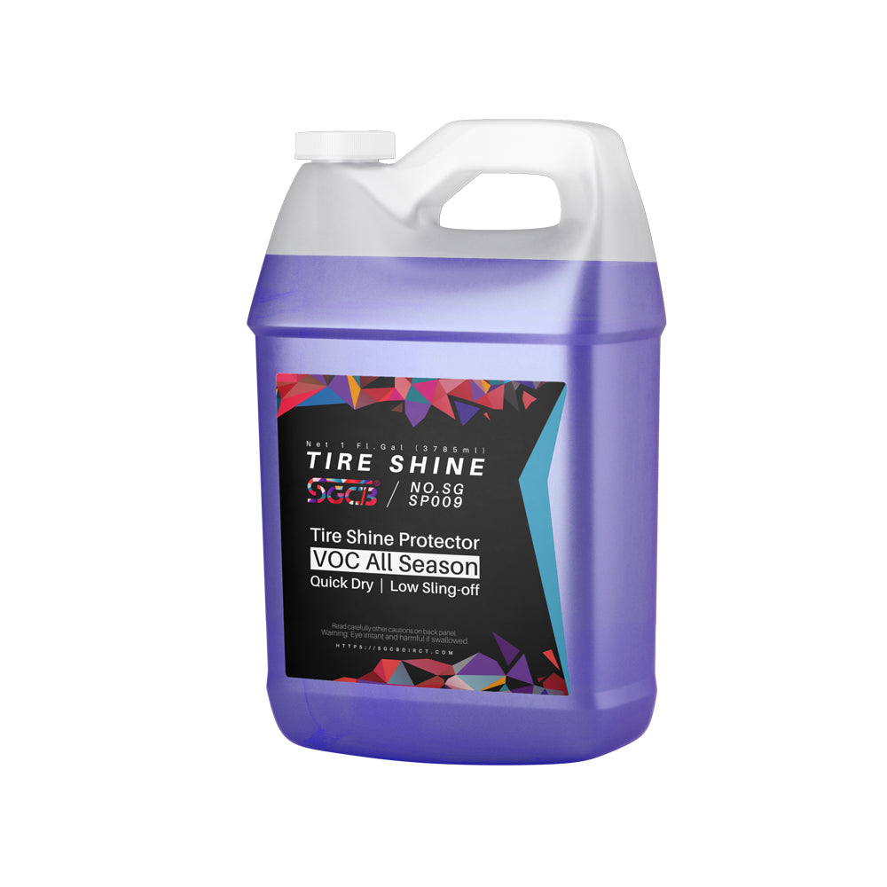 Fresh Rubber Tire Shine & Cleaner with UV Protectant 1 Gallon