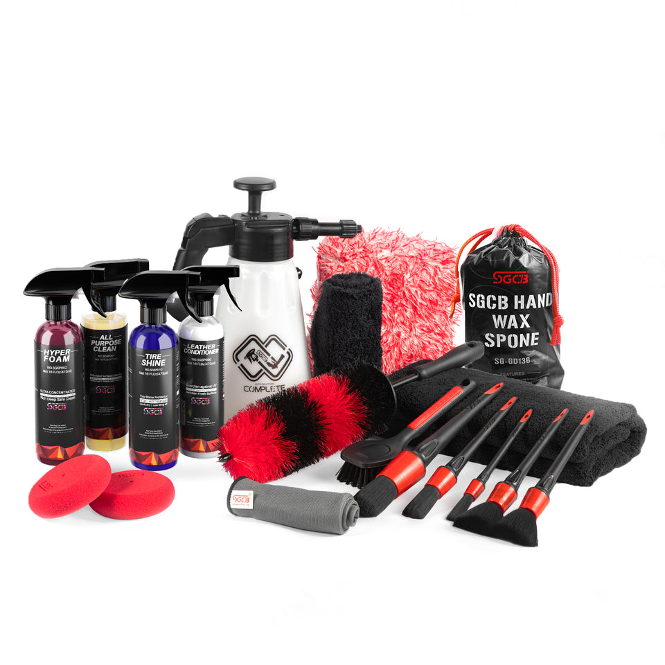 21 Item Arsenal Builder Car Wash Kit – SGCB AUTOCARE