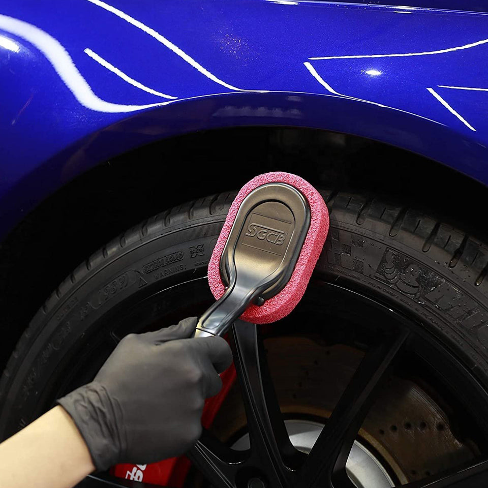 SGCB Pro Soft Car Detailing Brush Set, Microfiber Polyester Detail Brush  Automotive Cleaning Brush, Wet & Dry