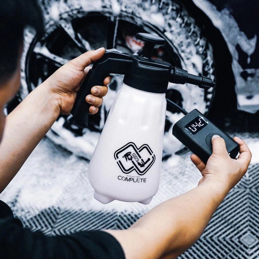 SGCB 2.0L Car Wash Pump Foaming Sprayer, Portable Single Hand Pressure