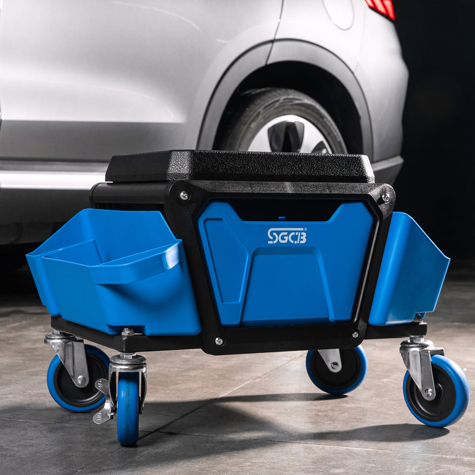 SGCB Automotive Mobile Rolling Mechanics Stool