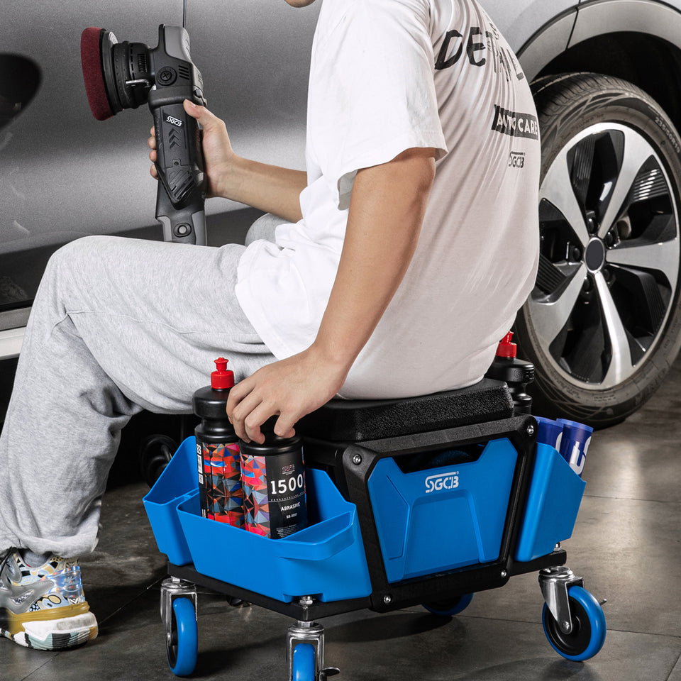 SGCB Automotive Mobile Rolling Mechanics Stool