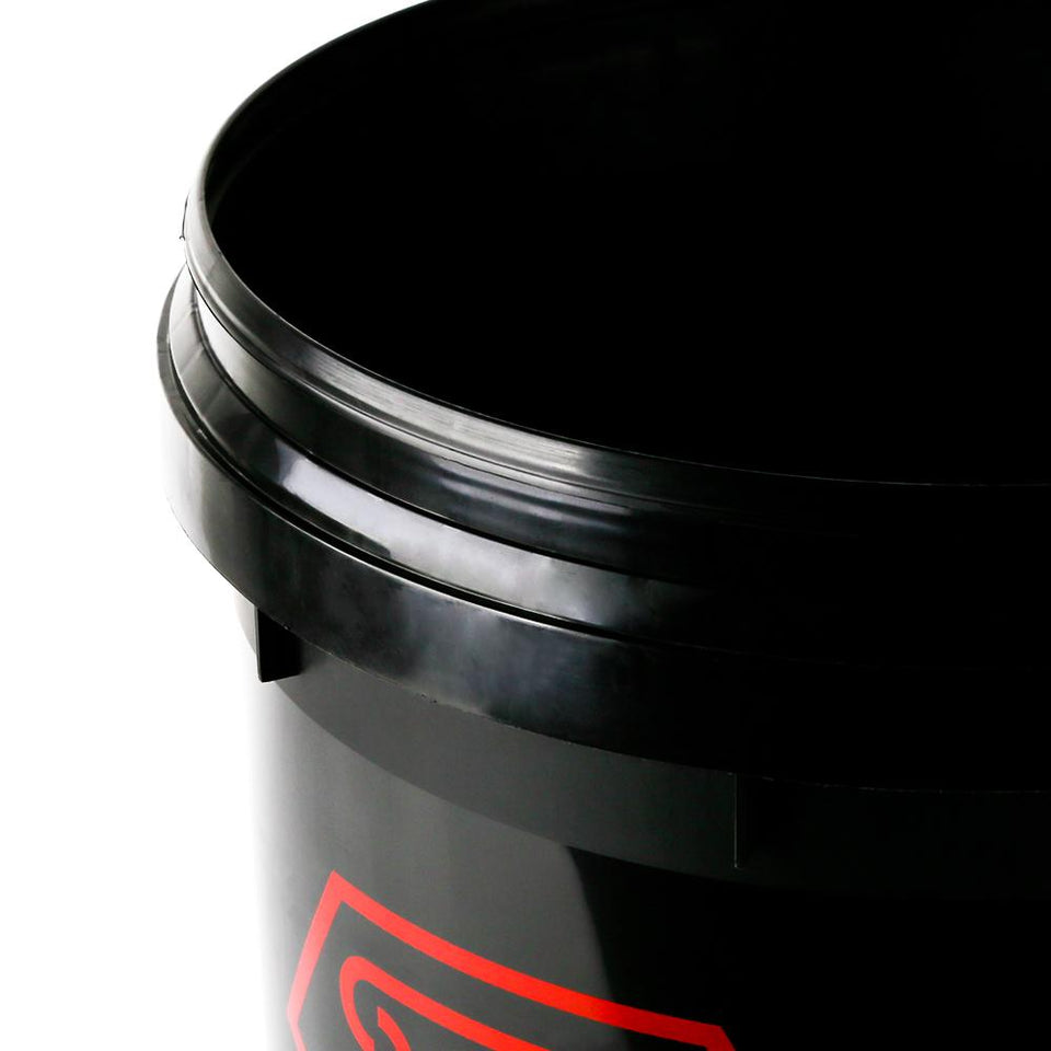 Car Cleaning Detailing Bucket Auto Finesse Bucket, Black - SGCB AUTOCARE