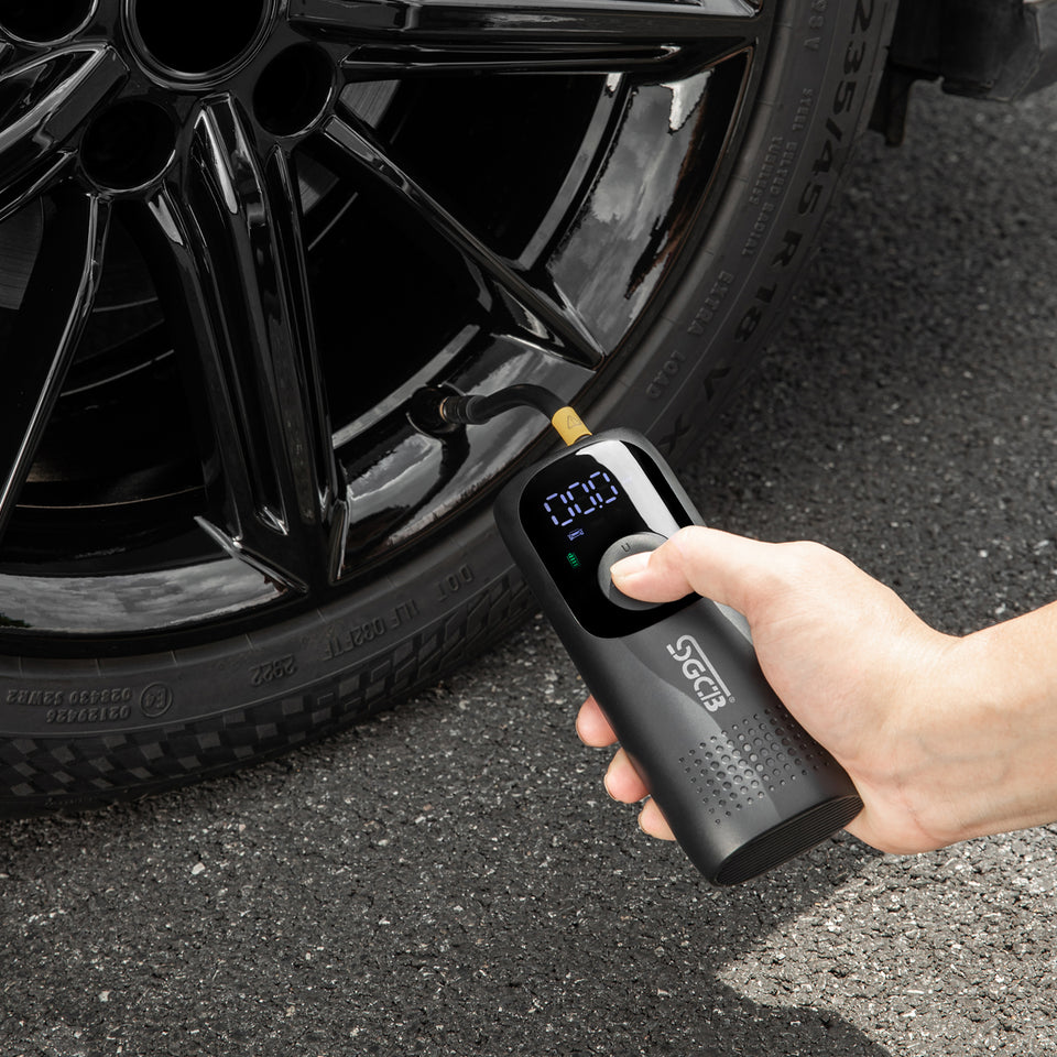 SGCB Portable Tire Inflator Mini Air Pump