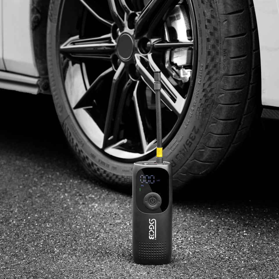 SGCB Portable Tire Inflator Mini Air Pump