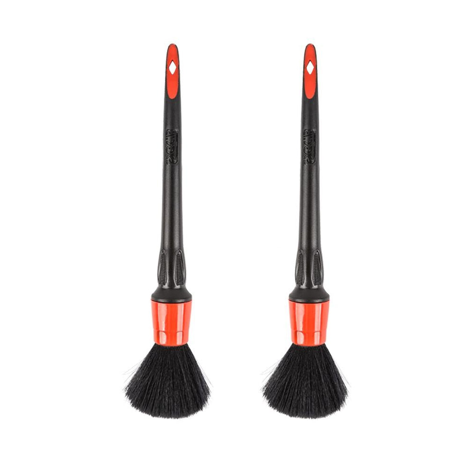 SGCB PRO Soft Car Detailing Brush Set of 2, Delicate Static Duster