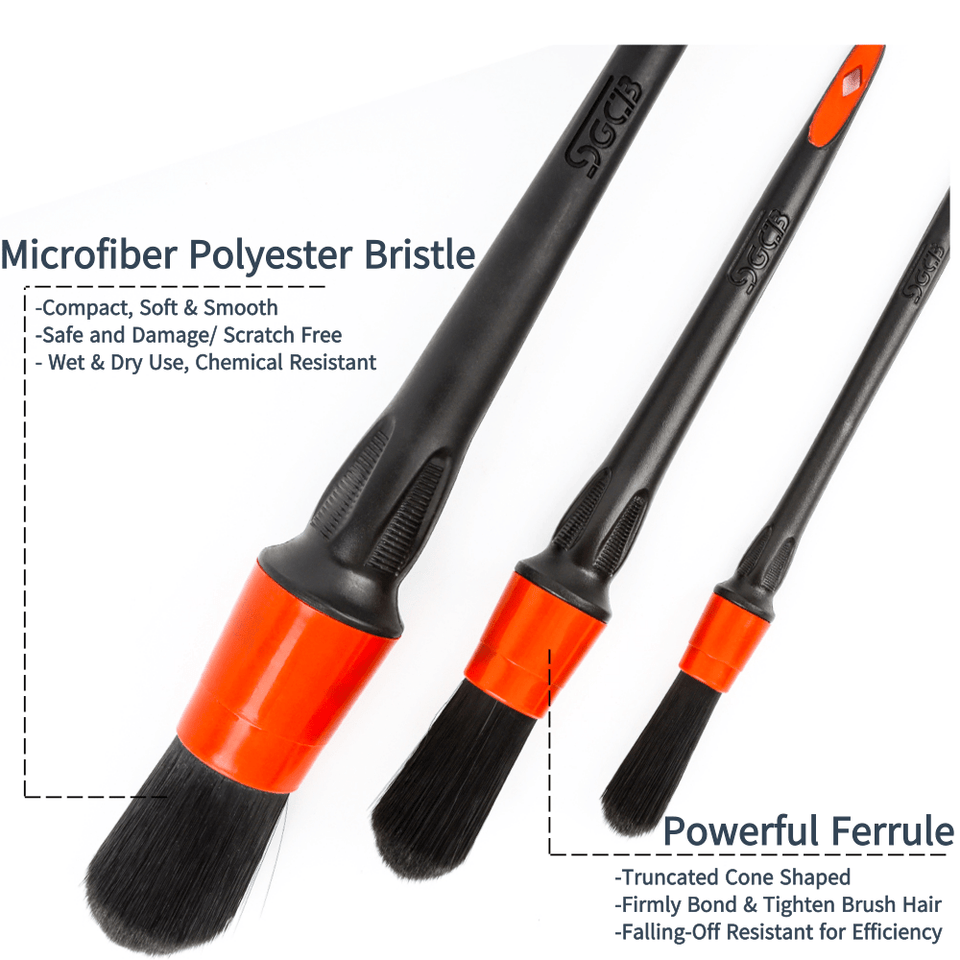 Microfiber Polyester Detail Brush